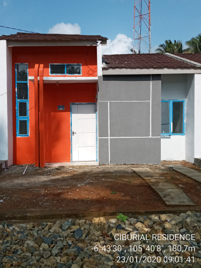 foto contoh rumah perumahan CIBURIAL RESIDENCE