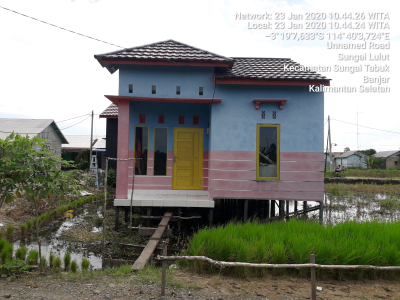 foto contoh rumah perumahan Komplek kalimantan batara 2