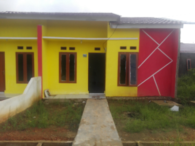 foto contoh rumah perumahan Sriwijaya Cluster Borang