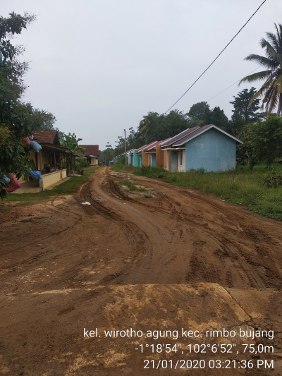 foto contoh rumah perumahan RIMBO ASRI RESIDENCE I