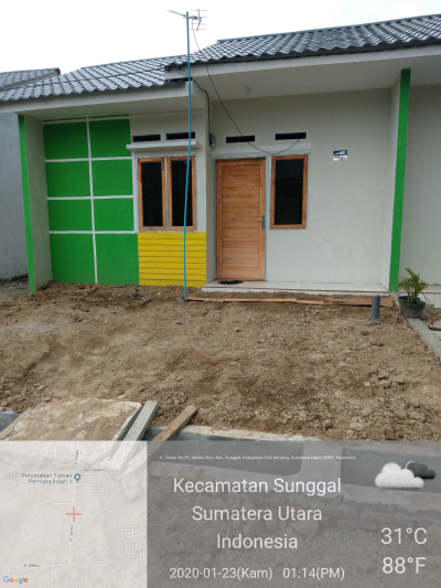 foto contoh rumah perumahan Griya Sirsak Mencirim 2