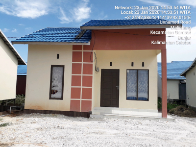 foto contoh rumah perumahan Batara Sinar Dinar