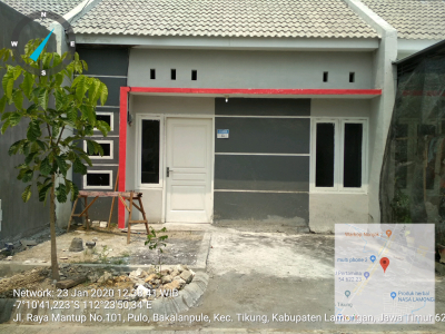 foto contoh rumah perumahan Planet Green Tiara I