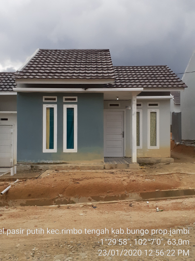 foto contoh rumah perumahan puri indah marsawa