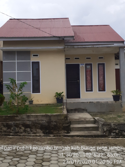 foto contoh rumah perumahan Mulia indah asri