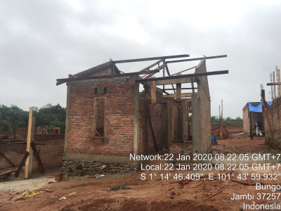 foto contoh rumah perumahan Surya Jujuhan Residence