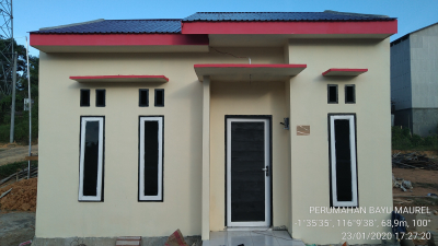 foto contoh rumah perumahan BAYU MAUREL