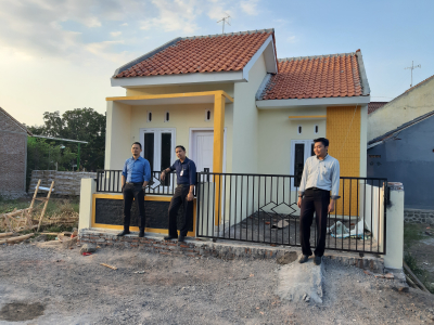 foto contoh rumah perumahan Graha Pabean Asri