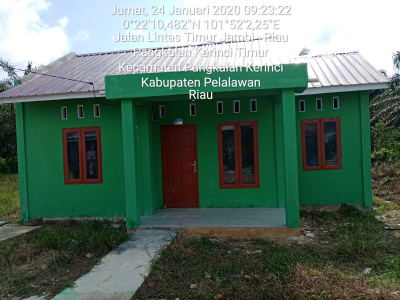 foto contoh rumah perumahan VILLA INDAH PELALAWAN
