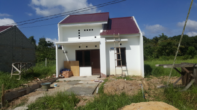 foto contoh rumah perumahan Griya Kariangau Baru