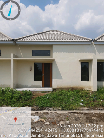 foto contoh rumah perumahan Permata Madani