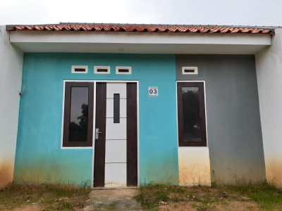 foto contoh rumah perumahan Perumnas Samatan Asri