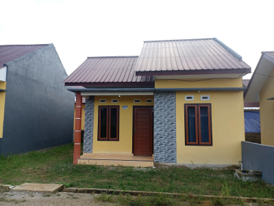 foto contoh rumah perumahan AS REGENCY