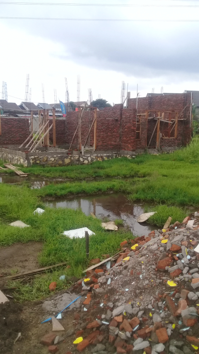 foto contoh rumah perumahan cempaka village 2