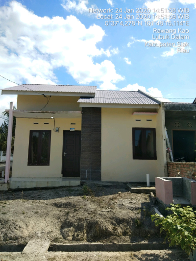foto contoh rumah perumahan Villa lubuk gading