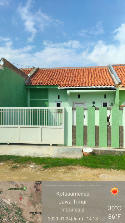 foto contoh rumah perumahan RANDU PERMAI