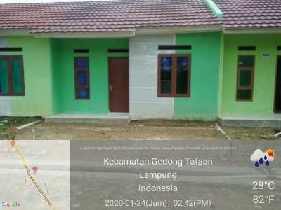 foto contoh rumah perumahan Asri Jaya Indah Permai