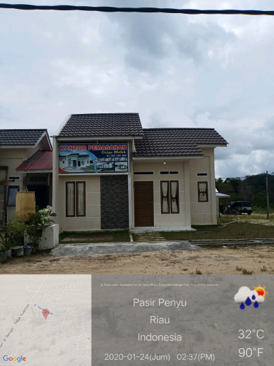 foto contoh rumah perumahan Griya molek