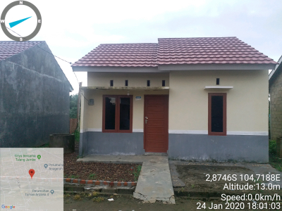 foto contoh rumah perumahan cahaya mutiara