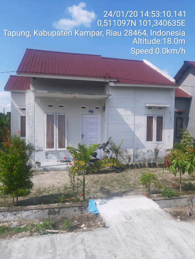 foto contoh rumah perumahan Mutiara Garuda Sakti