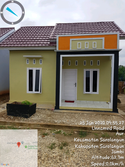 foto contoh rumah perumahan GOR RESIDENCE