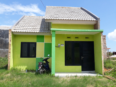 foto contoh rumah perumahan Agung Residence Babbalan