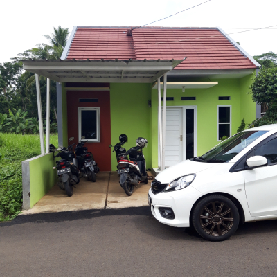foto contoh rumah perumahan Dahlia Dewasari Regency