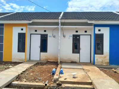foto contoh rumah perumahan taman cilegon indah