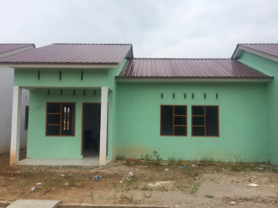foto contoh rumah perumahan Merbau permai indah