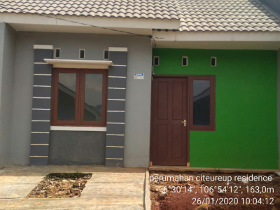 foto contoh rumah perumahan CITEUREUP RESIDENCE