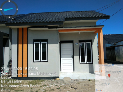 foto contoh rumah perumahan Griya surya cadek