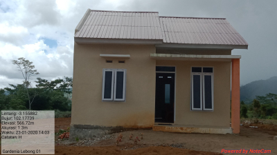 foto contoh rumah perumahan GARDENIA LEBONG
