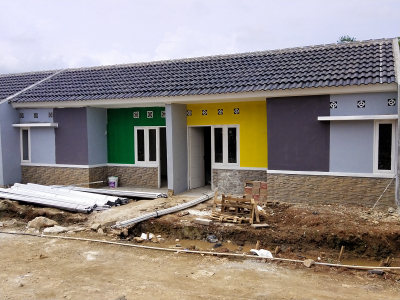 foto contoh rumah perumahan Kebun Kembang Asri
