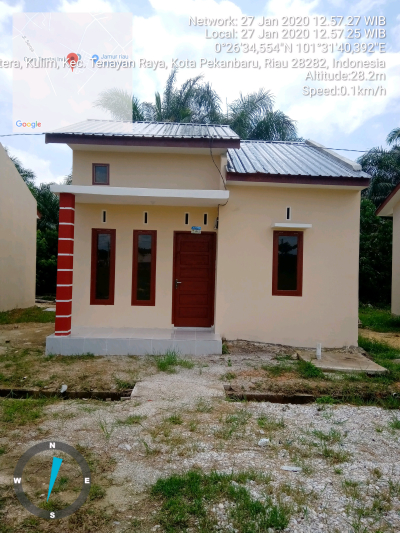 foto contoh rumah perumahan Griya Teratai Indah