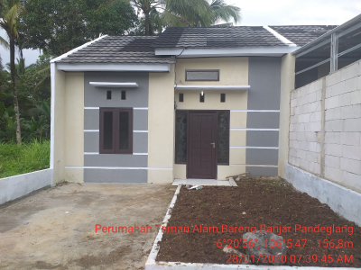 foto contoh rumah perumahan Taman Alam Bareno 1