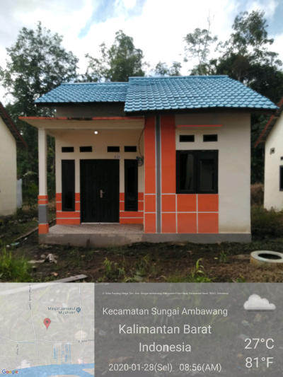 foto contoh rumah perumahan GARDEN MAS 10