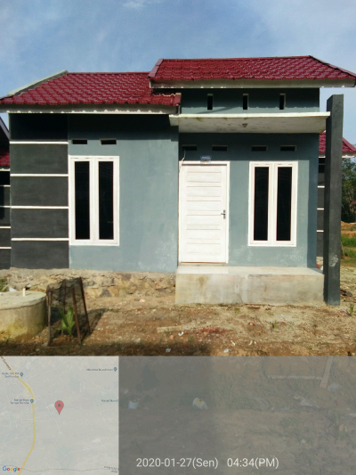 foto contoh rumah perumahan Sei Rumbai Regency