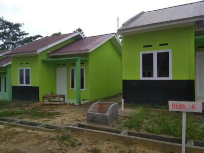 foto contoh rumah perumahan Cerenti Mandiri Residence