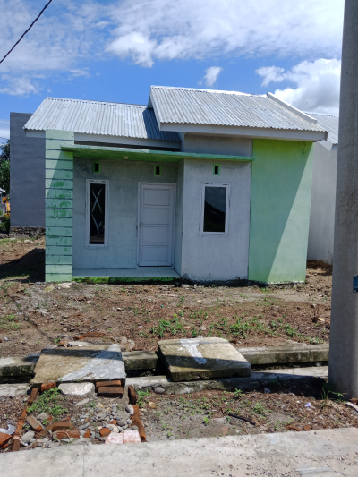 foto contoh rumah perumahan Perumnas Lompoe II Parepare