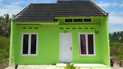 foto contoh rumah perumahan HANURA PERMAI