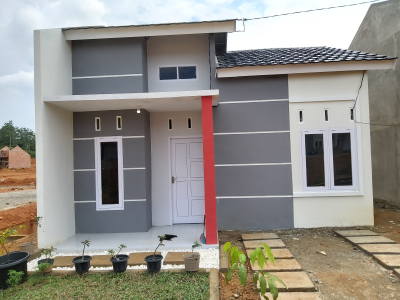 foto contoh rumah perumahan PERMATA LAND