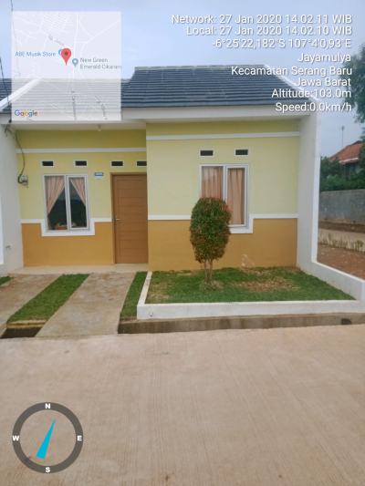 foto contoh rumah perumahan Grand Jayamulya