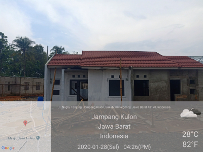 foto contoh rumah perumahan Grand Syukur Husada