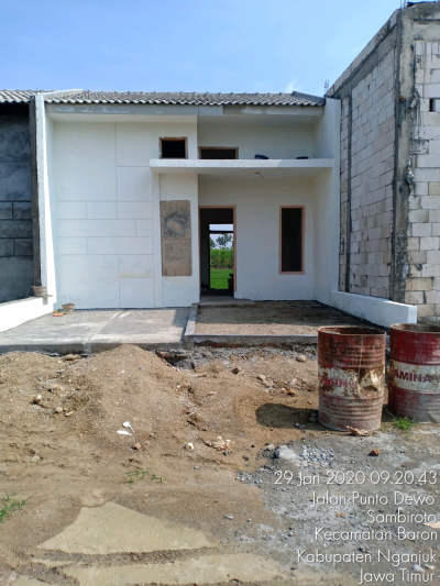 foto contoh rumah perumahan DE BARON