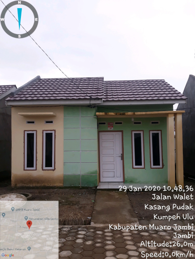 foto contoh rumah perumahan Cinta Regency