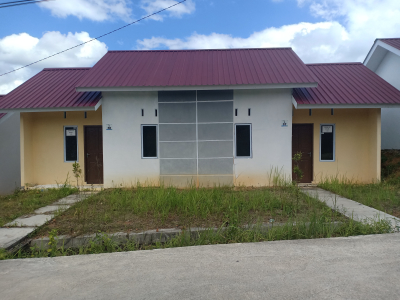 foto contoh rumah perumahan Perumnas Bumi Air Raja
