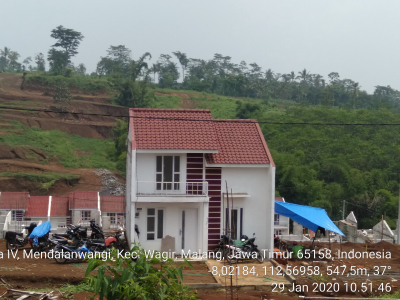 foto contoh rumah perumahan Rubyland Residence