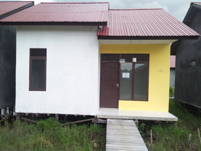foto contoh rumah perumahan PERUMNAS PULAU TELO REGENCY