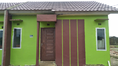 foto contoh rumah perumahan Green 7 meritai