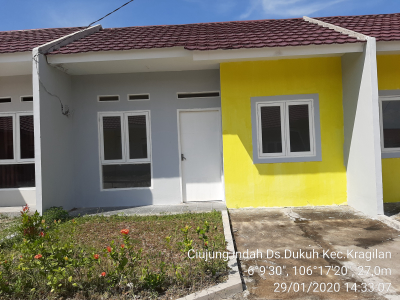 foto contoh rumah perumahan Ciujung Indah